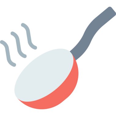 Basit vektör illüstrasyon pişirme