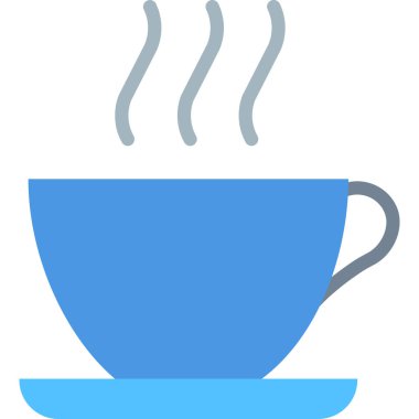 Basit vektör illüstrasyon kahve