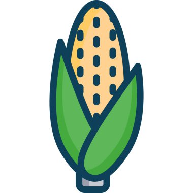 Basit vektör illüstrasyon yiyeceği