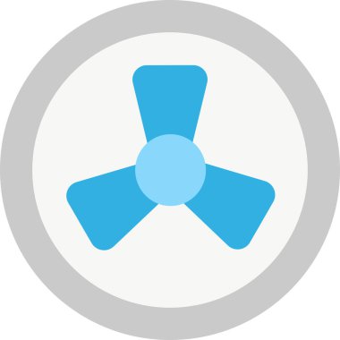 Basit vektör illüstrasyon fan