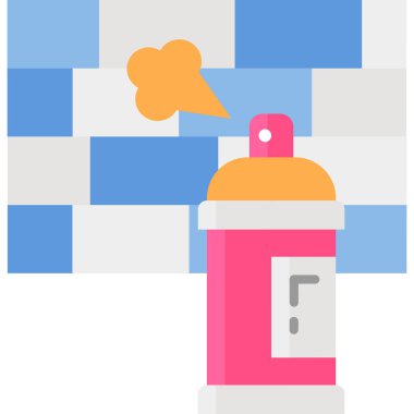 Basit vektör çizimi grafitisi