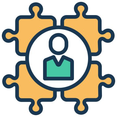 Basit vektör illüstrasyon yönetimi