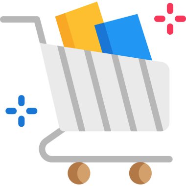 Alışveriş arabası çizimi 