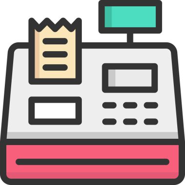 Basit vektör illüstrasyon parası