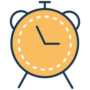 Basit vektör illüstrasyon süresi