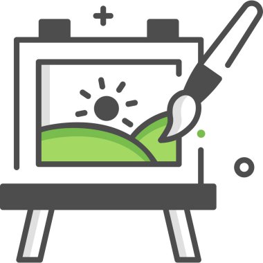 Basit vektör çizimi