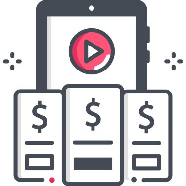 Basit vektör illüstrasyon üyelikleri 