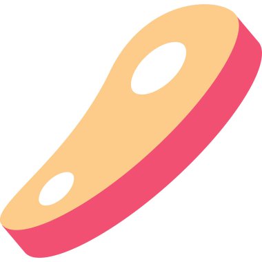 Basit vektör illüstrasyon et dilimi