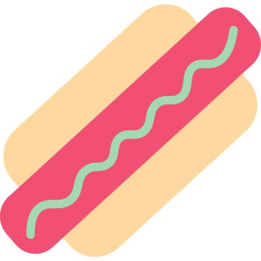 Basit vektör çizimi burger