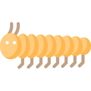 Basit vektör çizimi tırtıl