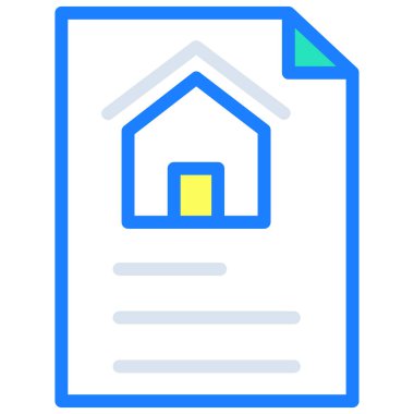 Basit vektör illüstrasyon anlaşması