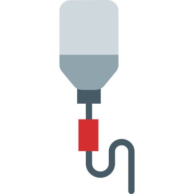 Basit vektör illüstrasyon şişesi