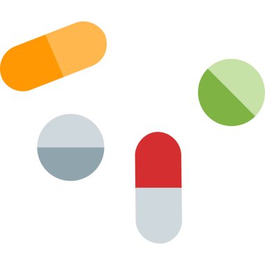 Basit vektör çizim hapları