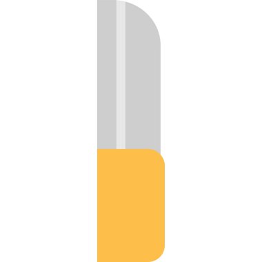 Basit vektör illüstrasyon bıçağı