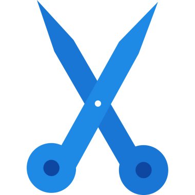 Basit vektör çizim makası