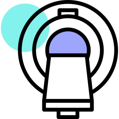 Basit illüstrasyon mikro ışın radyasyonu