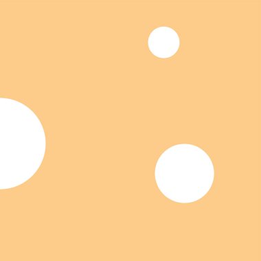 Basit vektör çizim peyniri