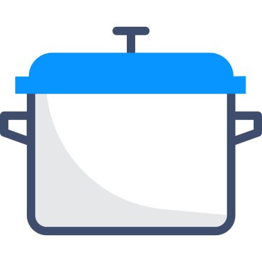 Basit vektör illüstrasyon pişirme