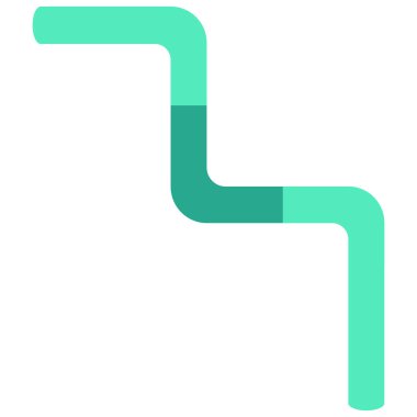 Basit vektör illüstrasyon boru hattı