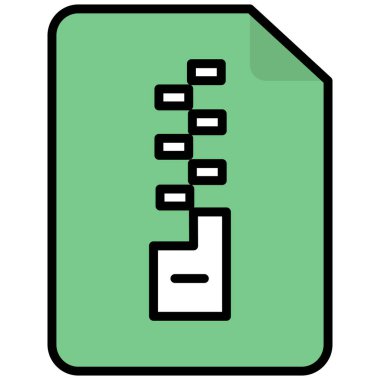 Basit vektör illüstrasyon dosyası