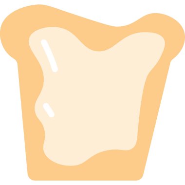 Lezzetli ekmek vektör çizimi 