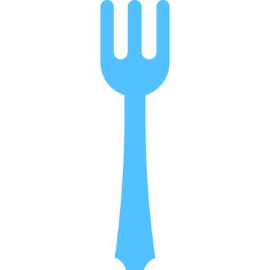 Basit vektör çizim çatalı