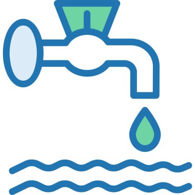 Basit vektör çizimi suyu