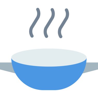 Basit vektör illüstrasyon pişirme