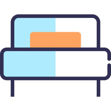 Basit vektör illüstrasyon hastanesi 