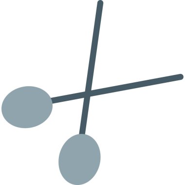 Basit vektör çizim makası