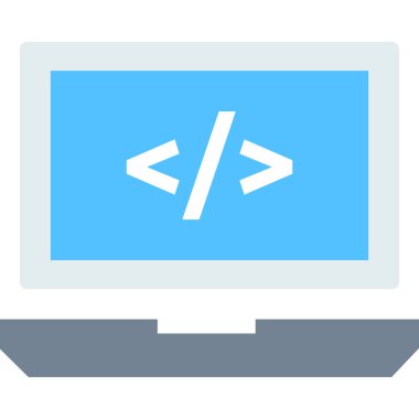 Basit vektör illüstrasyonu dijital internet teknolojisi 