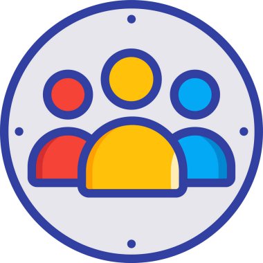 Basit vektör illüstrasyonu dijital internet teknolojisi 