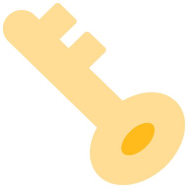 Basit vektör illüstrasyon anahtarı