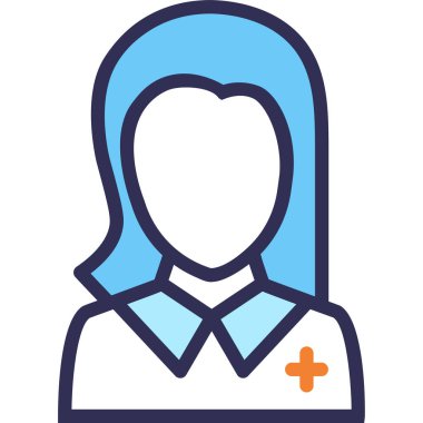 Basit vektör illüstrasyon doktoru