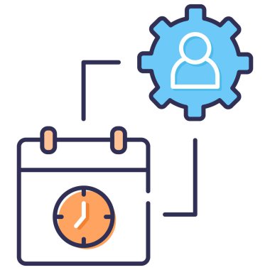 Basit vektör illüstrasyon yönetimi