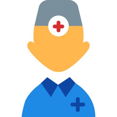 Basit vektör illüstrasyon doktoru