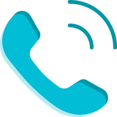 Basit vektör illüstrasyon acil çağrısı