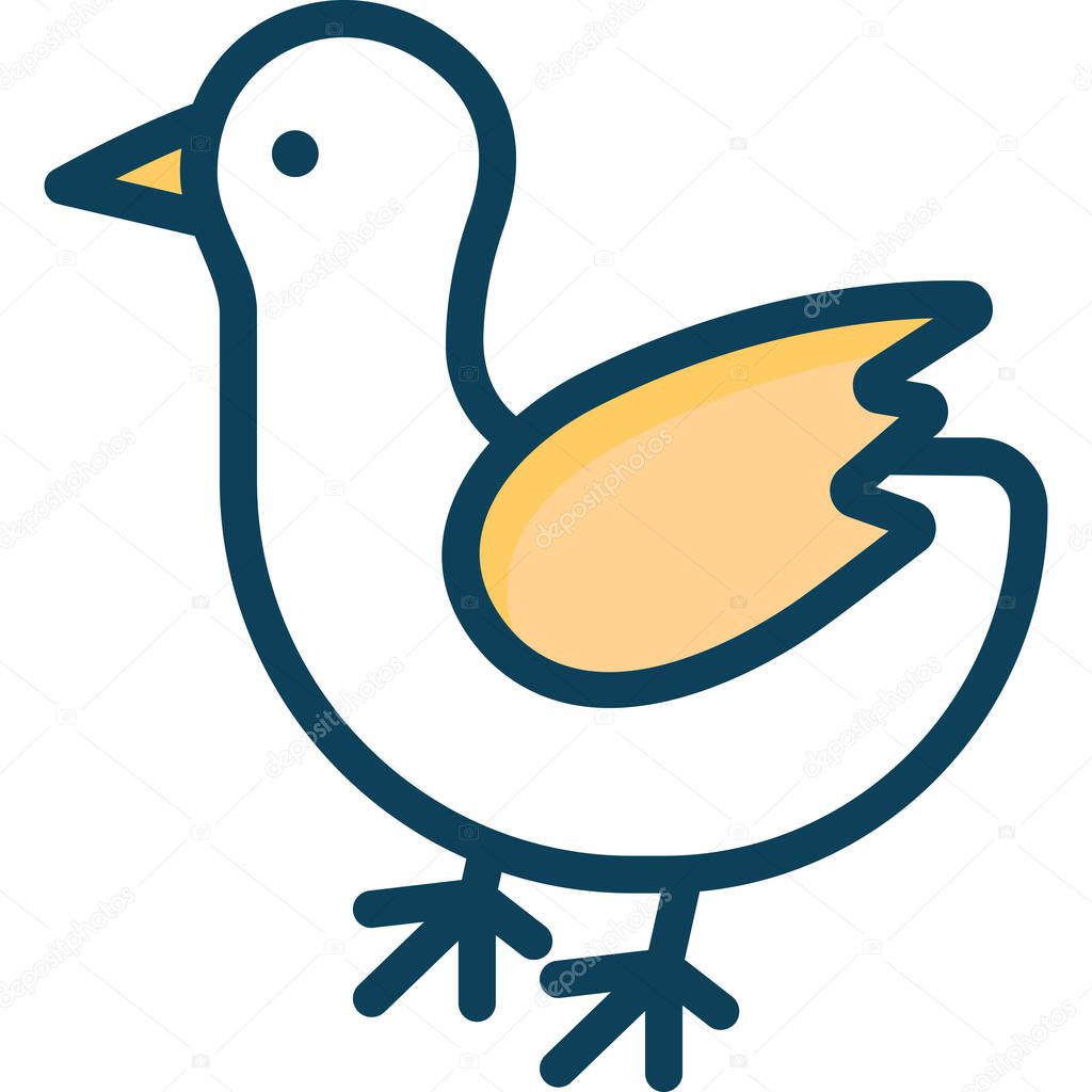 bird icon vector illustration