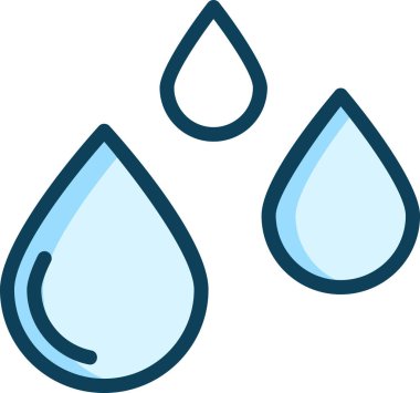 Basit vektör çizimi suyu