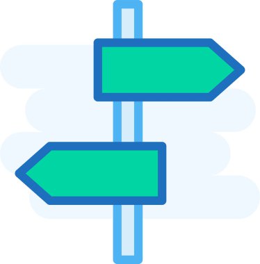 Basit vektör çizim yönü tahtası