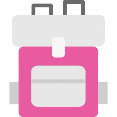 Basit vektör illüstrasyon çantası