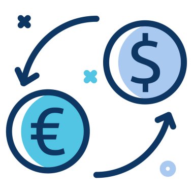 Basit vektör resmetme para birimi