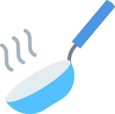 Basit vektör illüstrasyon pişirme