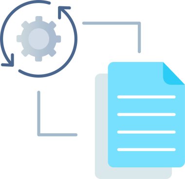 Basit vektör illüstrasyon dosyası