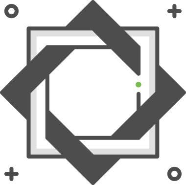 Basit vektör illüstrasyonu 3d