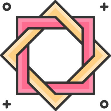 Basit vektör illüstrasyonu 3d