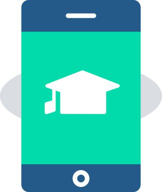 Basit vektör çizimi mobil öğrenimi