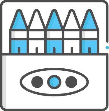 Basit vektör illüstrasyon renkleri