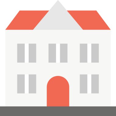 Basit vektör illüstrasyon hapishanesi