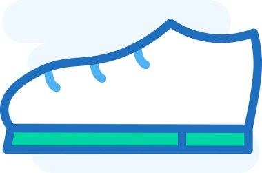 Basit vektör çizimi buz pateni